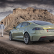 Illustration for article titled The Rinspeed XchangE Is A Crazy Driverless Tesla You Can Live In